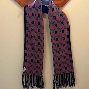 ROXY PINK & BLACK SCARF